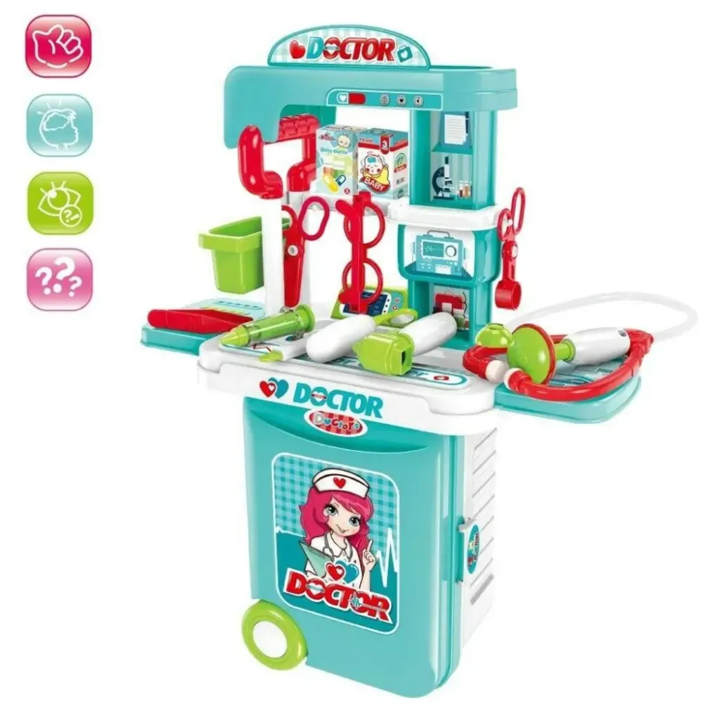 [BOD-JUG-079] KIT MALETA DE DOCTOR CON ACCESORIOS 3 EN 1