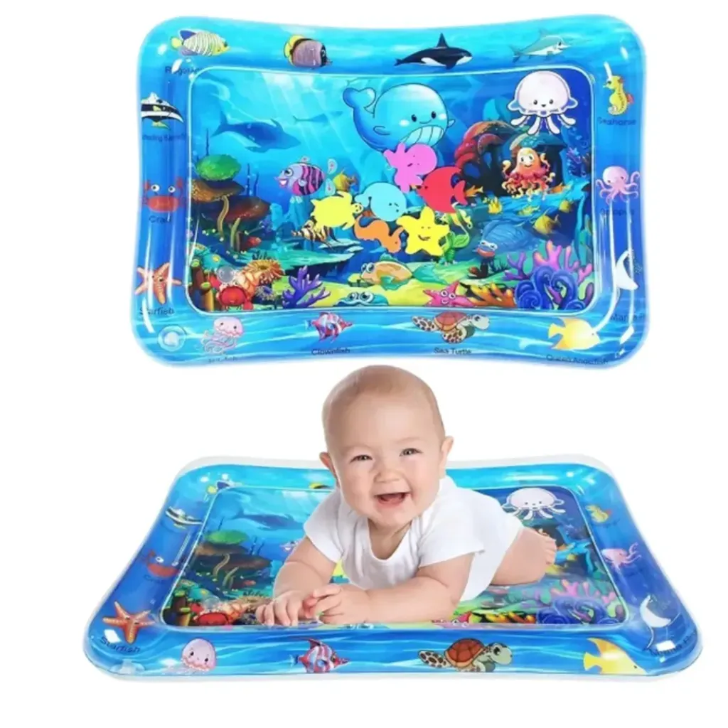 TAPETE DE AGUA PARA BEBES INFLABLE DIDACTICO
