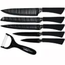 JUEGO SET CUCHILLOS LUJO 6 PIEZAS CON PELADOR
