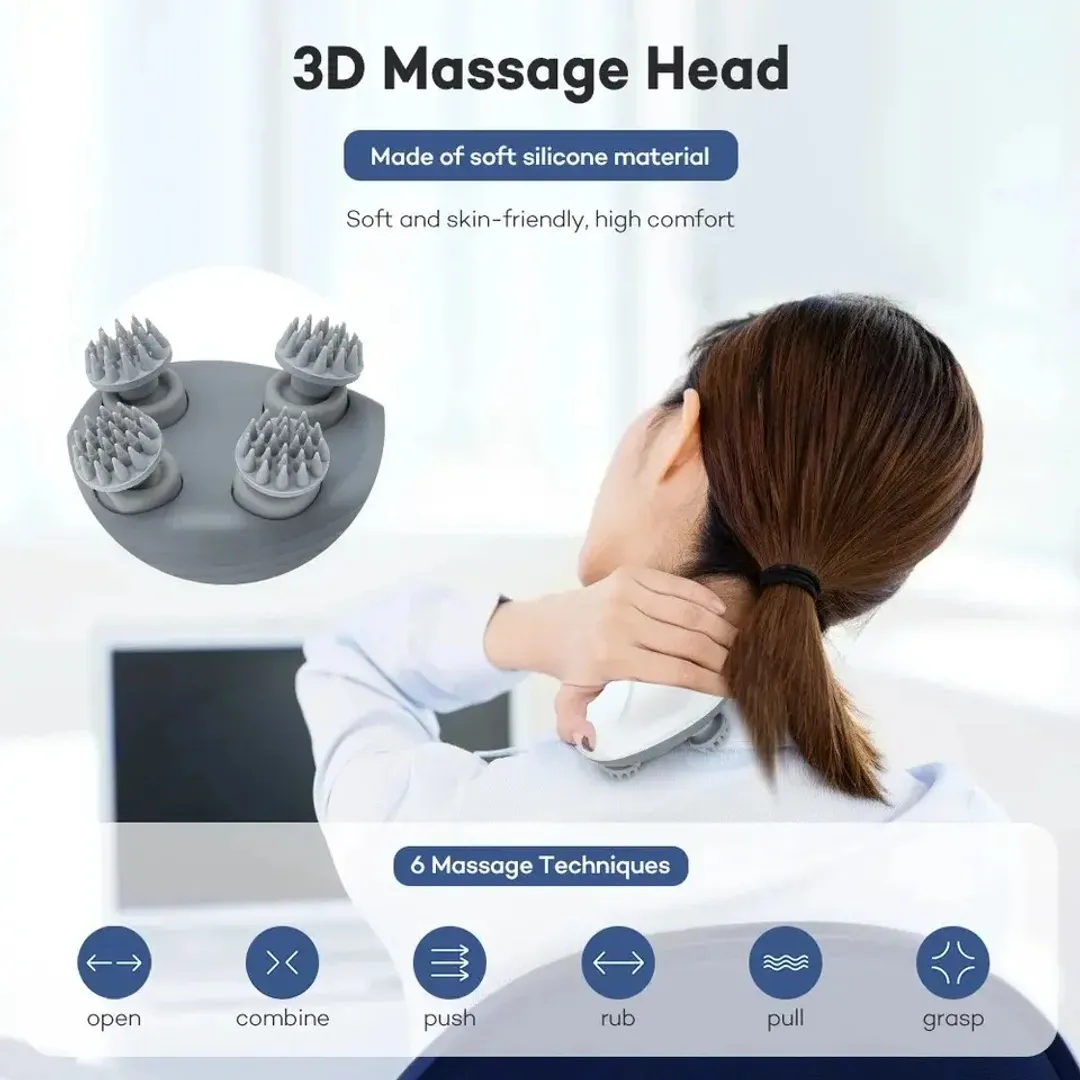 MASAJEADOR CAPILAR PORTATIL SCALP MASSAGER OSK-701